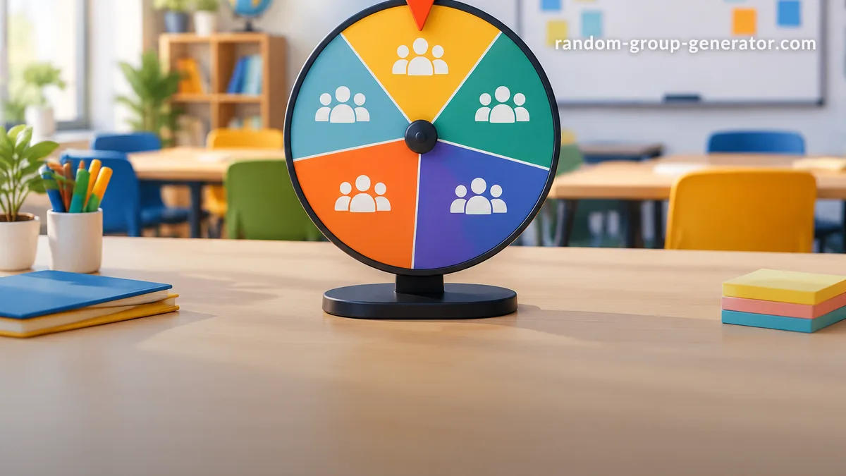 Random Group Spinner: A Fair Way to Create Teams and Groups
