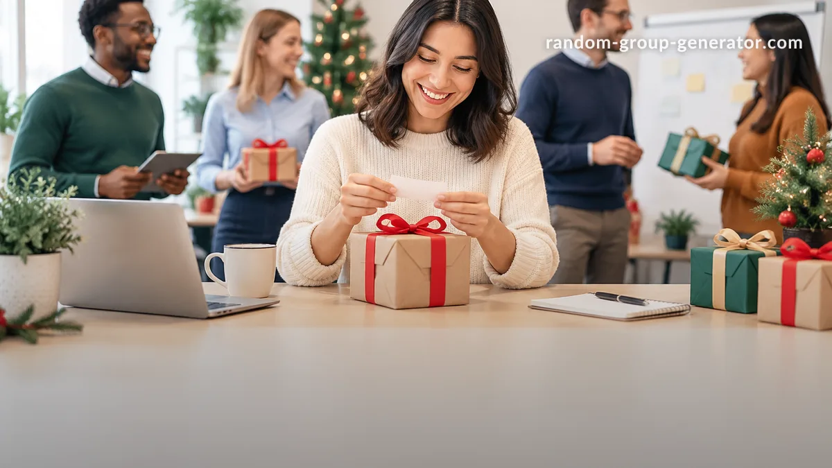 Comment organiser un Secret Santa au travail sans chaos de tableur