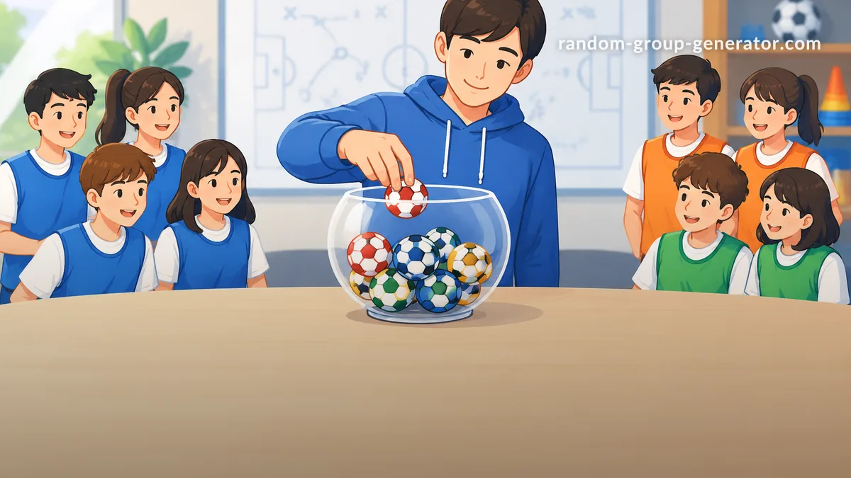 足球团队随机抽取方法:公平分组的实用指南
