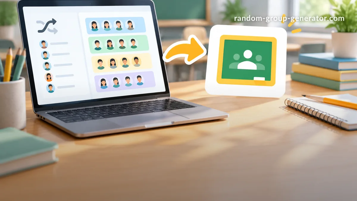 如何將隨機分組匯出到 Google Classroom|完整教學