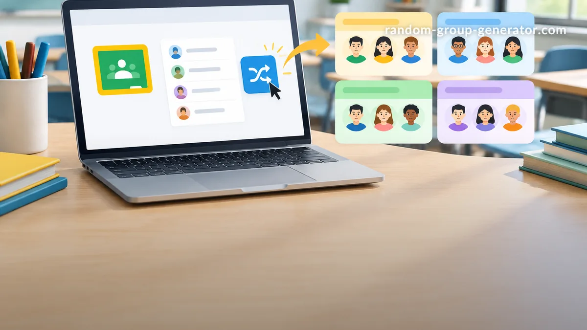 隨機分組產生器 Google Classroom 整合:教師省時分組完全指南