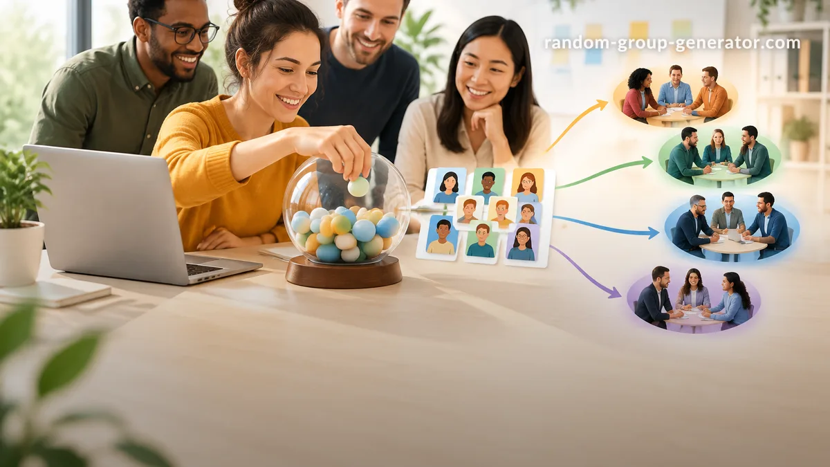 5 façons d'utiliser un Random Team Generator en RH