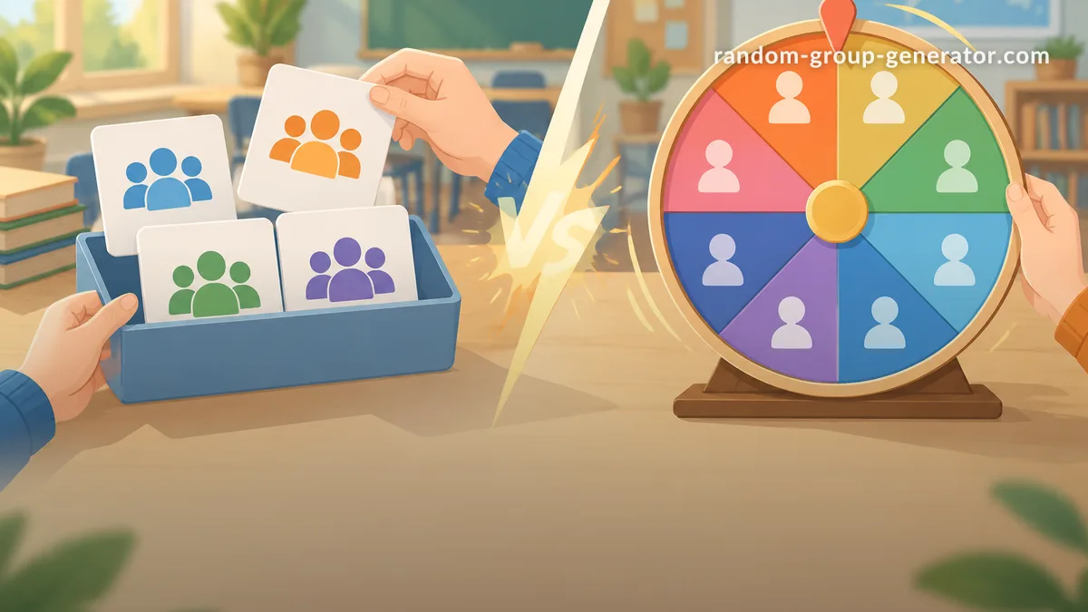 Random Group Generator vs Spin the Wheel:课堂随机分组工具深度对比