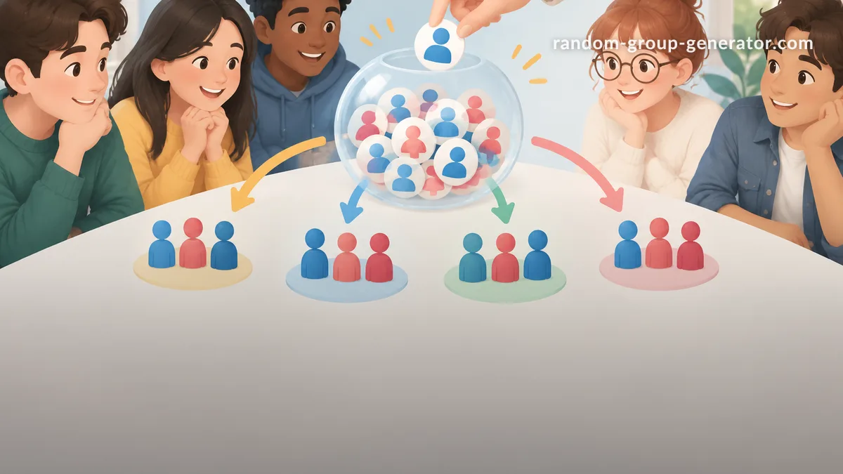 How to Create Gender-Balanced Random Groups