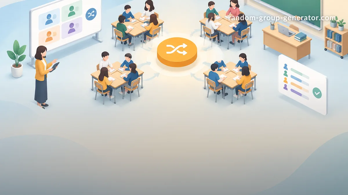 자리 바꾸기 랜덤으로 공정한 좌석 배치 만드는 방법