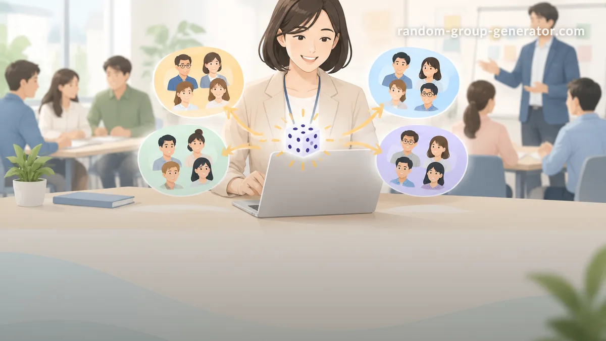 人事マネージャーがランダムチームジェネレーターを活用する5つの方法