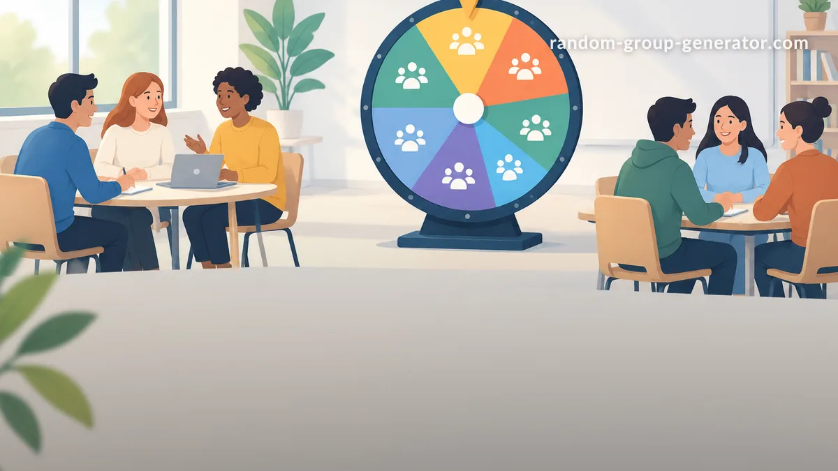 Spin Wheel Kelompok : Comment Générer des Groupes Aléatoires avec une Roue à