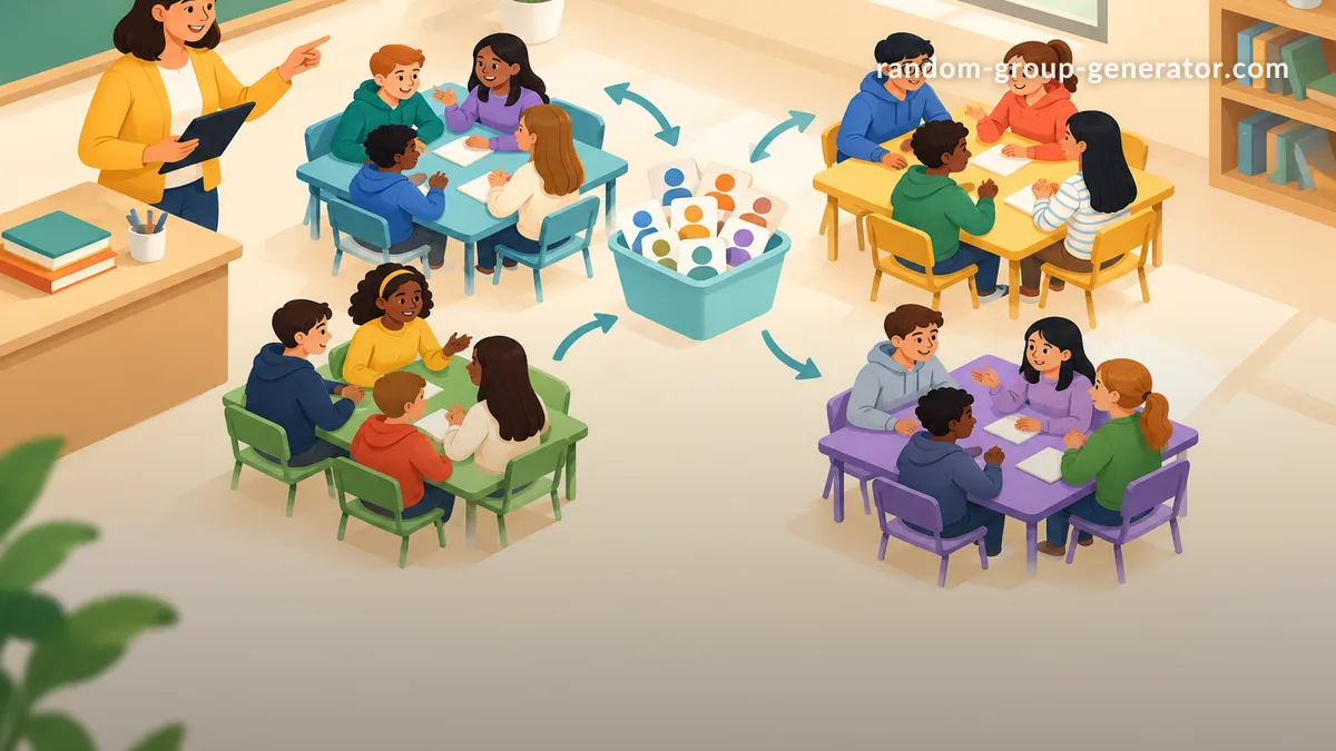 Cómo Crear Grupos Aleatorios sin Repeticiones: Guía Práctica para Docentes