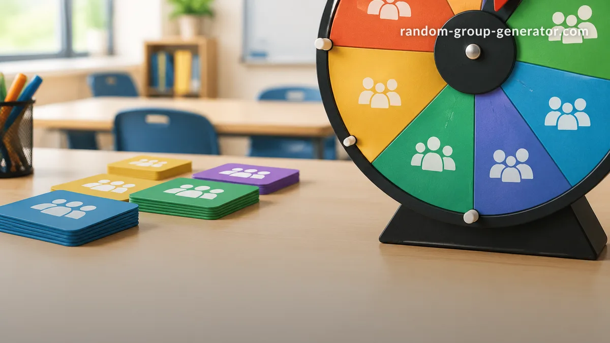 Random Group Spin Wheel: A Fair Way to Create Teams