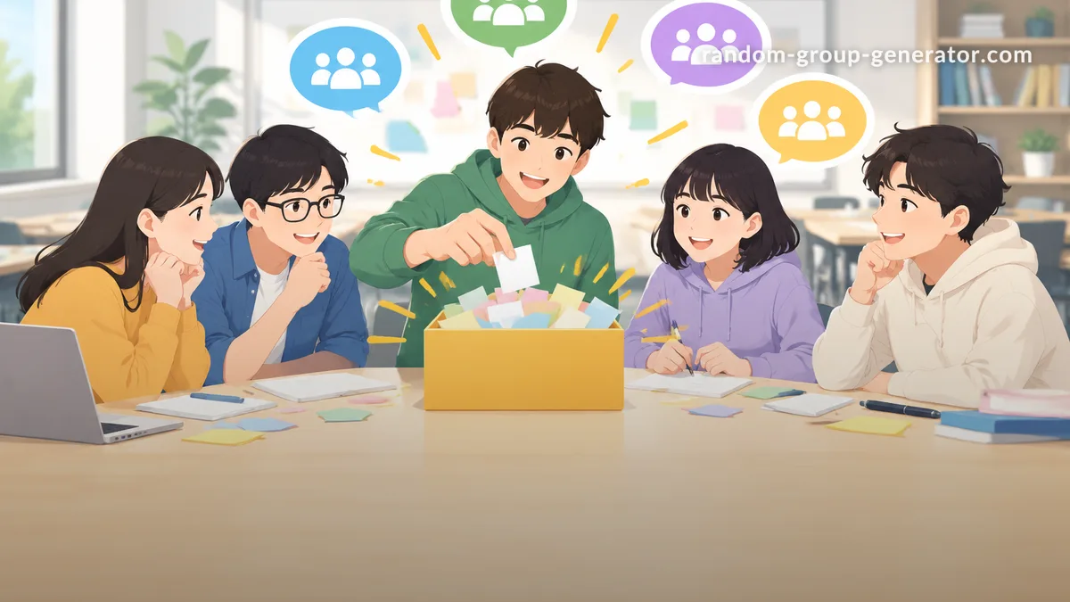 随机团队名称生成:为班级、工作坊和活动快速取好队名