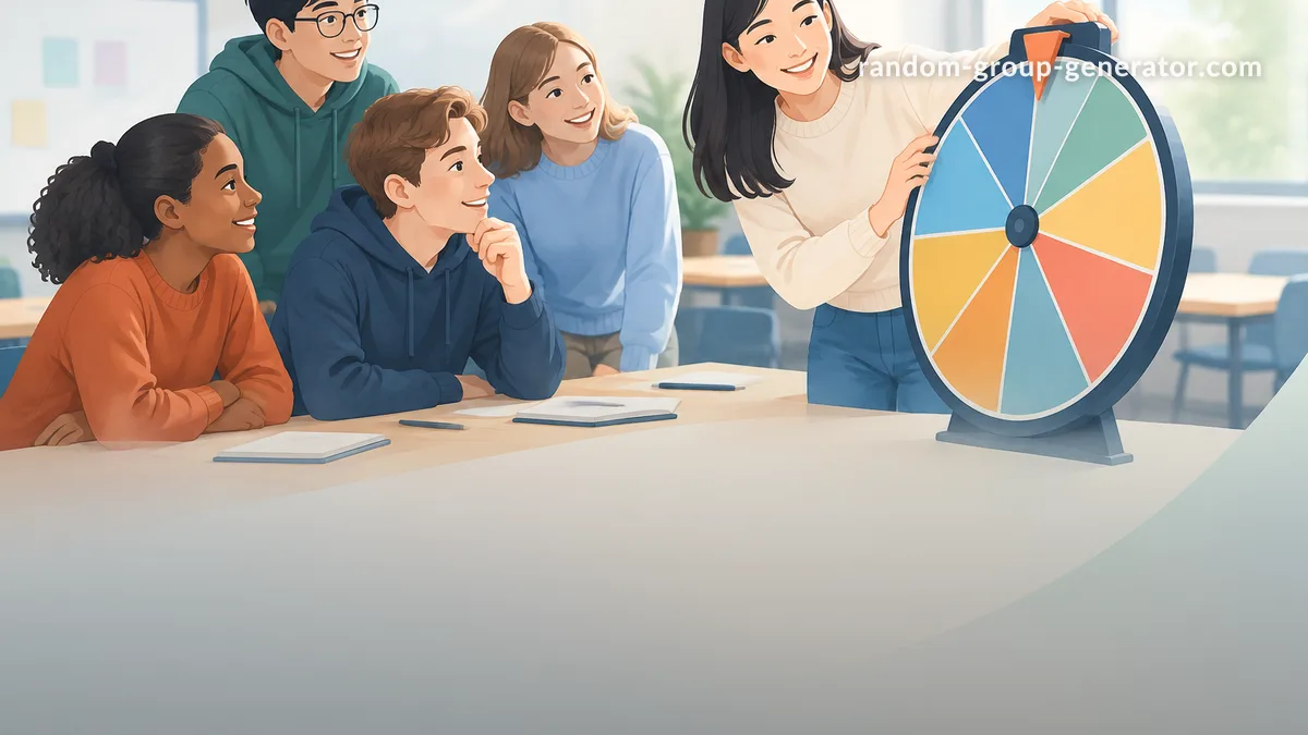 그룹 순서 돌리기: 공정하게 팀을 정하는 방법