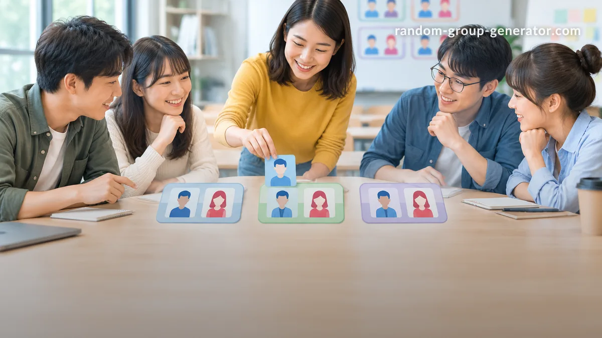 如何快速建立性別平衡的隨機群組|教室與工作坊分組完全指南