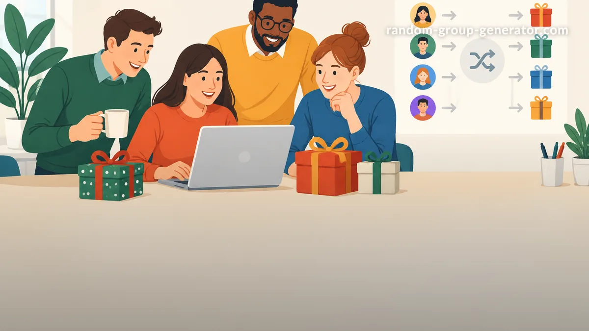 Cómo organizar un amigo invisible en el trabajo sin caos de hojas de cálculo