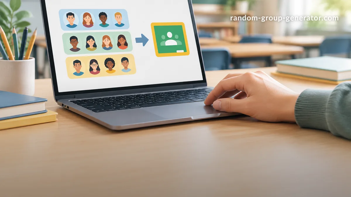 Exporter des groupes aléatoires vers Google Classroom : le guide complet