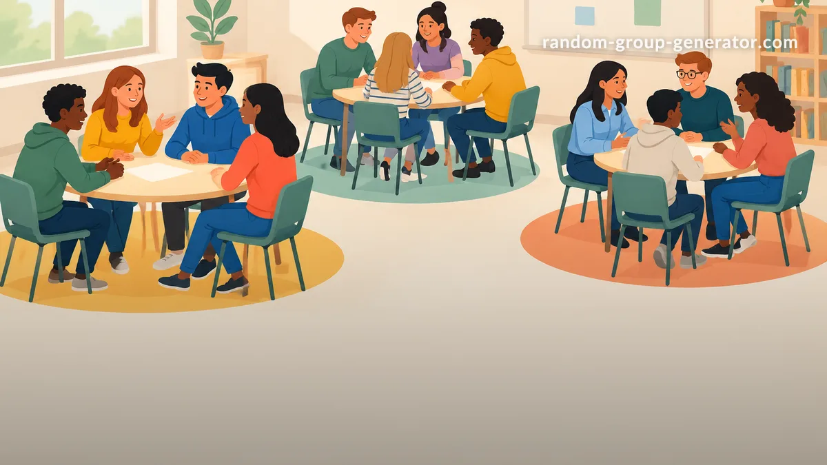 Cómo crear grupos aleatorios equilibrados por género: guía práctica para educadores y facilitadores