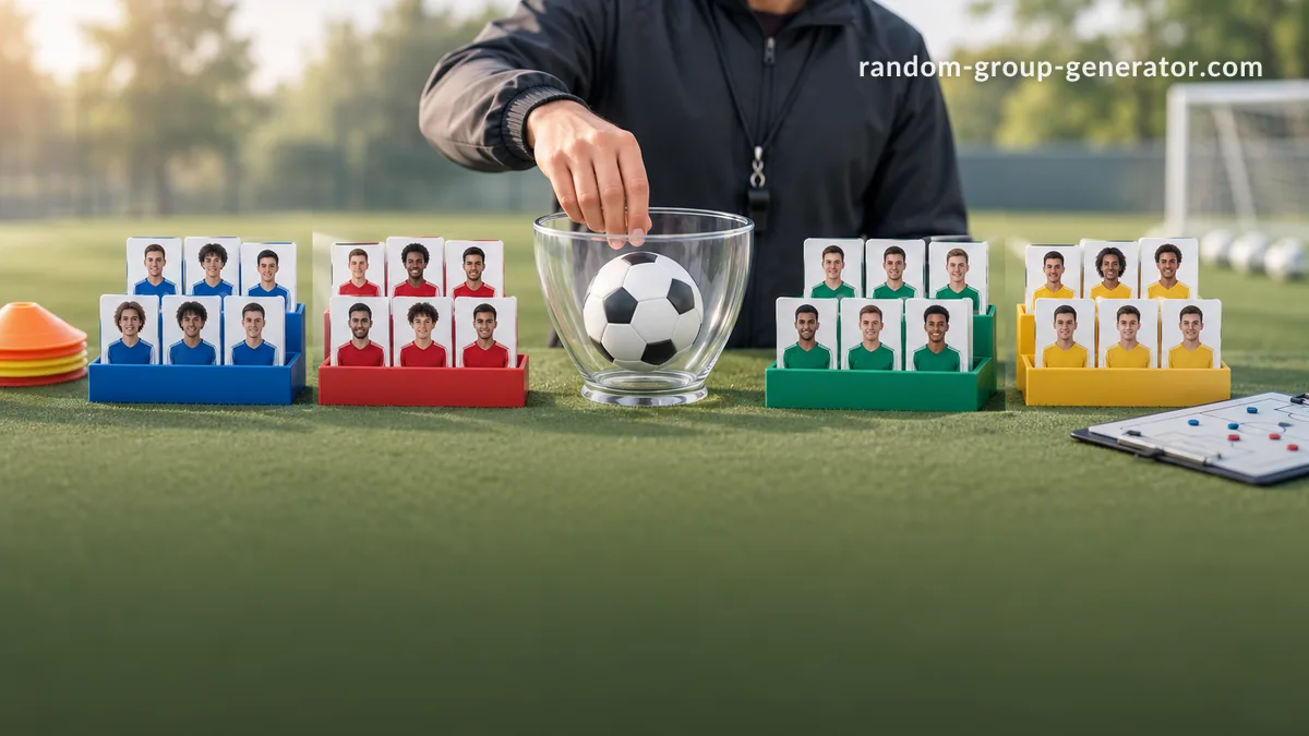 Zufälliges Fußball-Team generieren