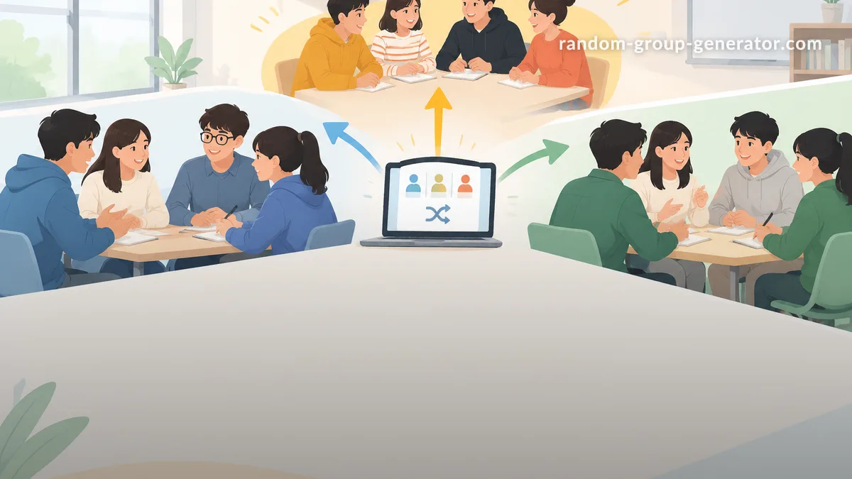 团队分组方法:如何公平快速完成团队分配