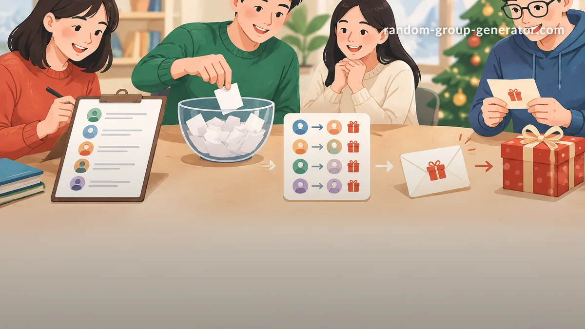 如何不使用电子邮件组织秘密圣诞老人交换礼物